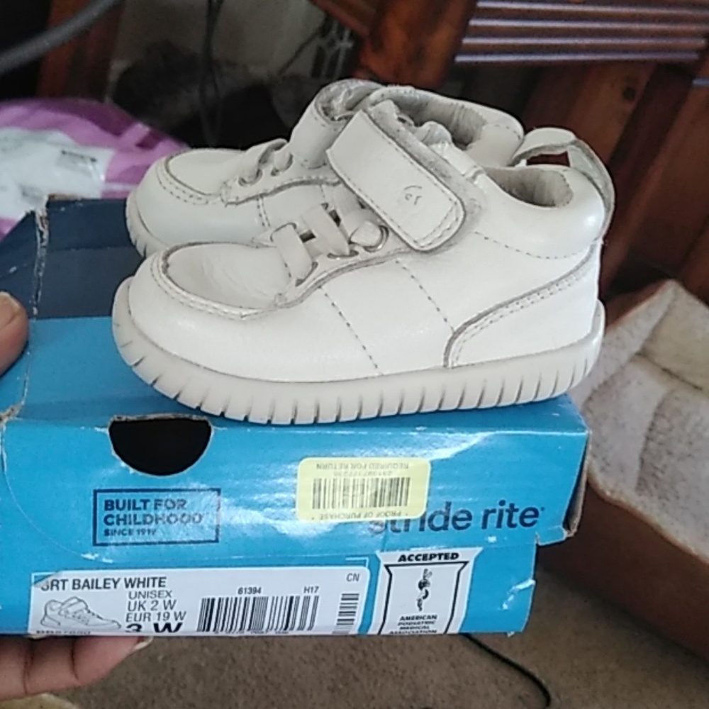 First baby walking shoes